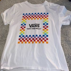 Checkered Vans T shirt